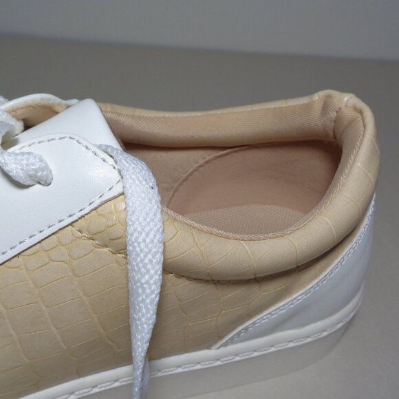 Journee Collection Size 7.5 Wide / LYNZ / Yellow / Sneakers / New Women's Shoes - Picture 15 of 16